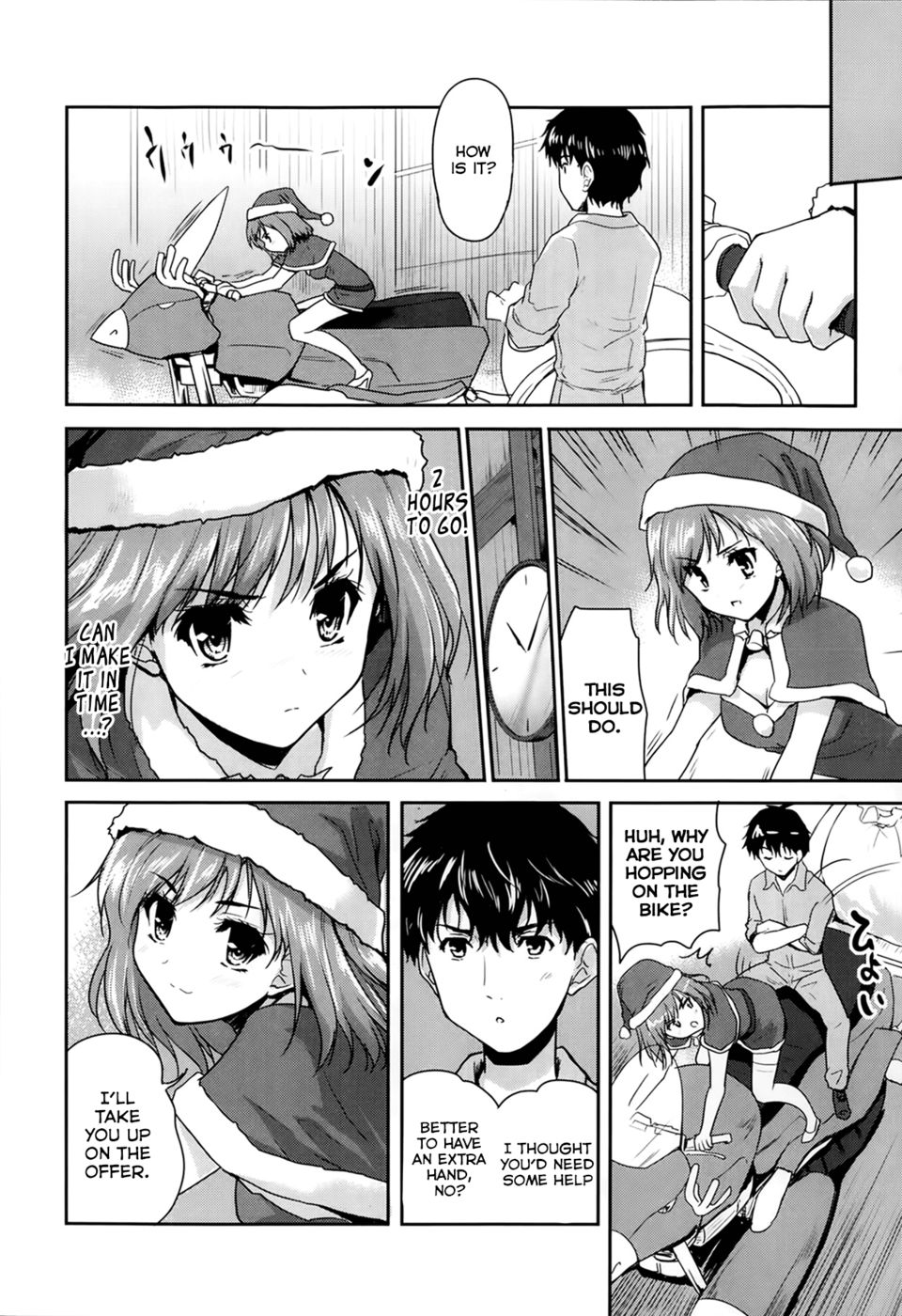 Hentai Manga Comic-The Intruder is Santa Claus-Read-10